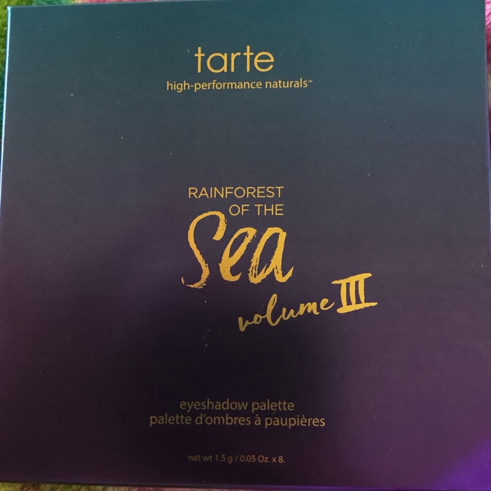 Tarte Rainforest of the Sea eyeshadow palette